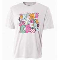 In My Teaching Era Best Teacher Appreciation Retro Groovy Cooling Performance Crew T-Shirt