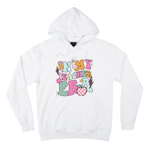 In My Teaching Era Best Teacher Appreciation Retro Groovy Hoodie