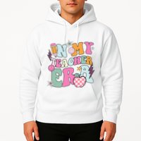 In My Teaching Era Best Teacher Appreciation Retro Groovy Hoodie