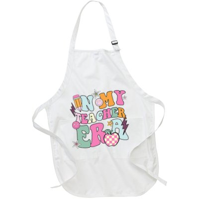 In My Teaching Era Best Teacher Appreciation Retro Groovy Apron