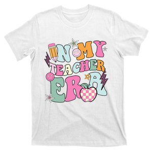 In My Teaching Era Best Teacher Appreciation Retro Groovy T-Shirt