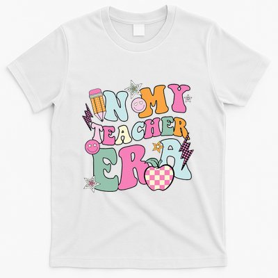 In My Teaching Era Best Teacher Appreciation Retro Groovy T-Shirt