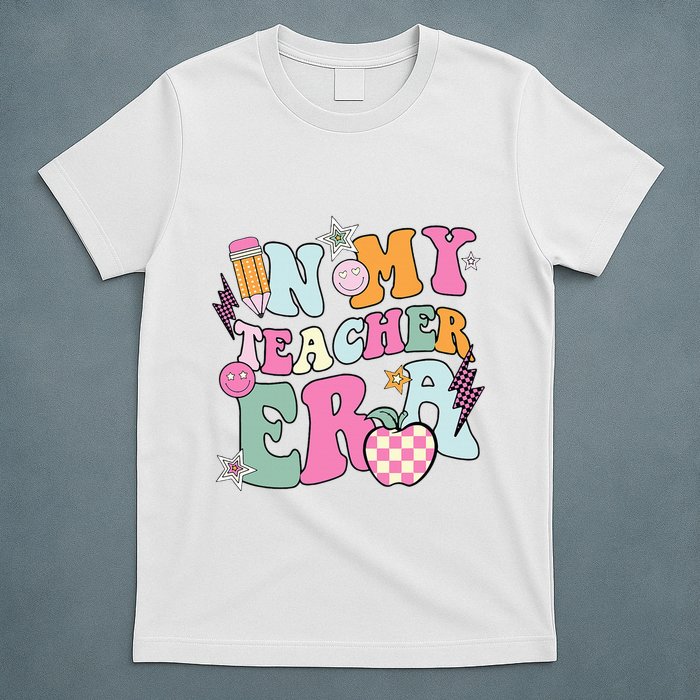 In My Teaching Era Best Teacher Appreciation Retro Groovy T-Shirt