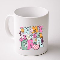 In My Teaching Era Best Teacher Appreciation Retro Groovy Mug
