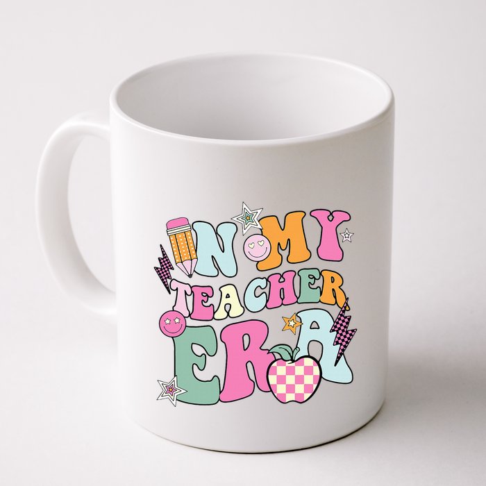 In My Teaching Era Best Teacher Appreciation Retro Groovy Mug