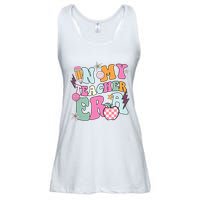 In My Teaching Era Best Teacher Appreciation Retro Groovy Ladies Essential Flowy Tank