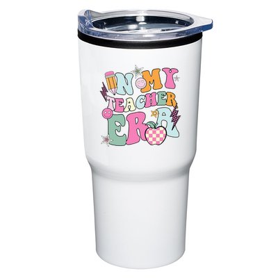 In My Teaching Era Best Teacher Appreciation Retro Groovy Tumbler