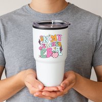 In My Teaching Era Best Teacher Appreciation Retro Groovy Tumbler