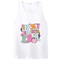 In My Teaching Era Best Teacher Appreciation Retro Groovy PosiCharge Competitor Tank