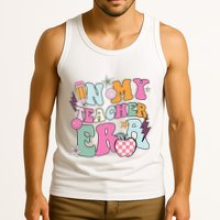 In My Teaching Era Best Teacher Appreciation Retro Groovy Tank Top