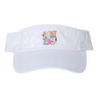 In My Teaching Era Best Teacher Appreciation Retro Groovy Visor