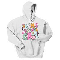 In My Teaching Era Best Teacher Appreciation Retro Groovy Kids Hoodie