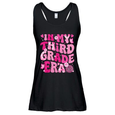 In My Third Grade Era Teachers Women Back To School Ladies Essential Flowy Tank