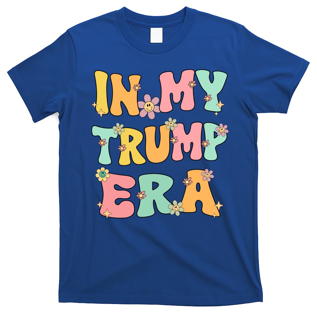 In My Trump Era Retro Groovy Trump 2024 Election Gift T-Shirt