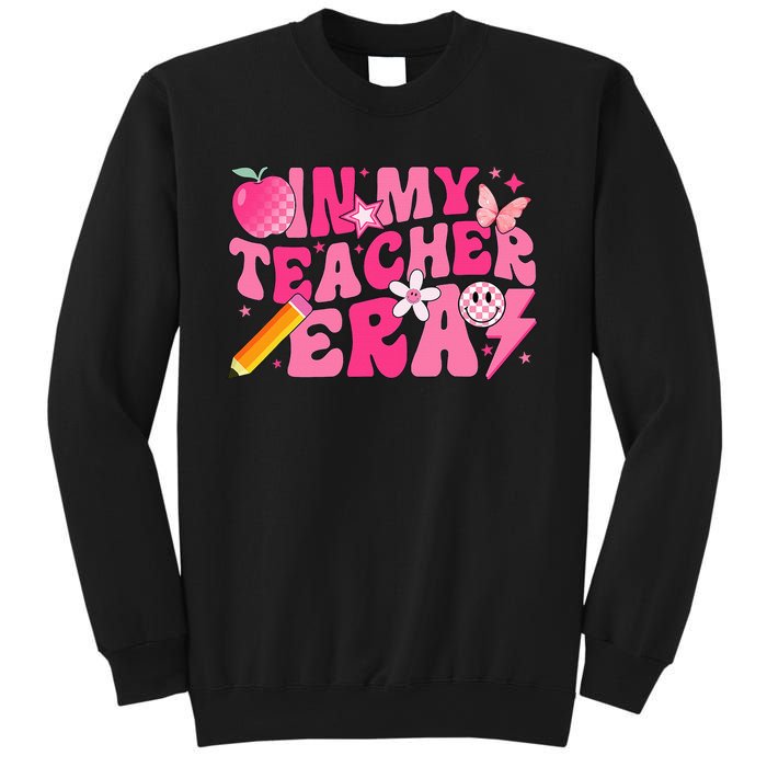 In My Teacher Era Back To School Retro Back To School Retro Sweatshirt