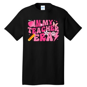 In My Teacher Era Back To School Retro Back To School Retro Tall T-Shirt