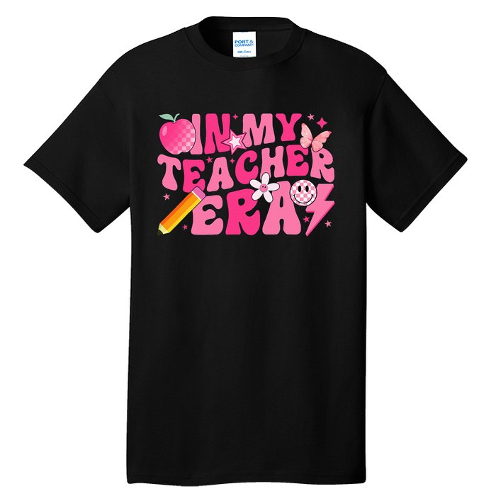 In My Teacher Era Back To School Retro Back To School Retro Tall T-Shirt