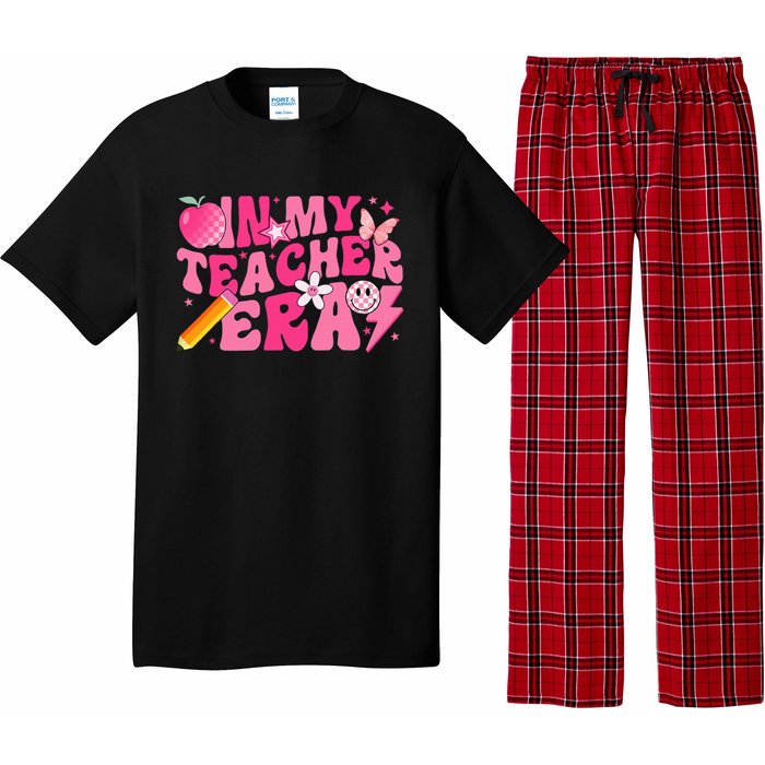 In My Teacher Era Back To School Retro Back To School Retro Pajama Set