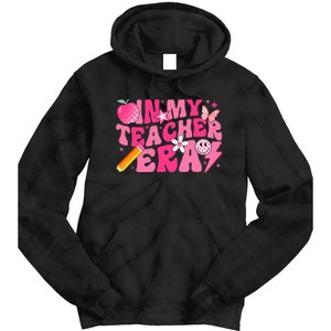 In My Teacher Era Back To School Retro Back To School Retro Tie Dye Hoodie