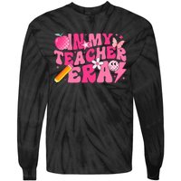 In My Teacher Era Back To School Retro Back To School Retro Tie-Dye Long Sleeve Shirt