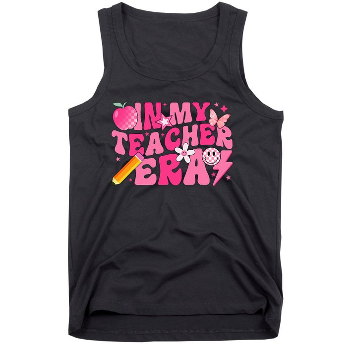 In My Teacher Era Back To School Retro Back To School Retro Tank Top