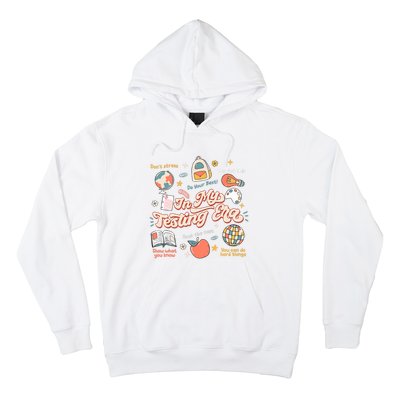 In My Testing Era Teachers Student Rock The Test Testing Day Hoodie