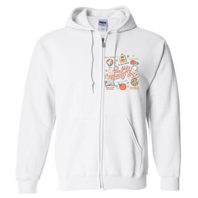 In My Testing Era Teachers Student Rock The Test Testing Day Full Zip Hoodie