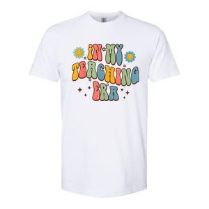 In My Teaching Era State Testing Retro Groovy Teacher Softstyle CVC T-Shirt