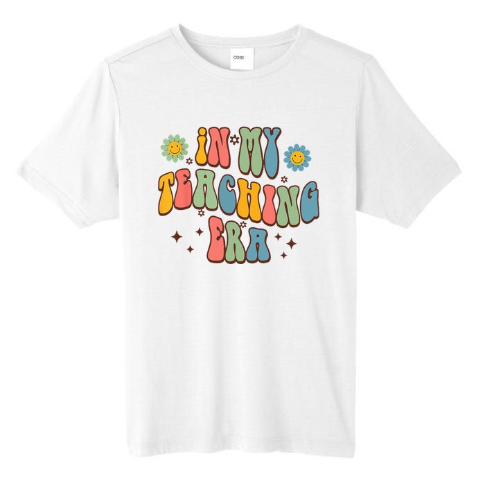 In My Teaching Era State Testing Retro Groovy Teacher Tall Fusion ChromaSoft Performance T-Shirt