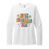 In My Teaching Era State Testing Retro Groovy Teacher Womens CVC Long Sleeve Shirt