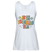 In My Teaching Era State Testing Retro Groovy Teacher Ladies Essential Flowy Tank