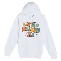 In My Teaching Era State Testing Retro Groovy Teacher Premium Pullover Hoodie