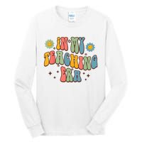 In My Teaching Era State Testing Retro Groovy Teacher Tall Long Sleeve T-Shirt