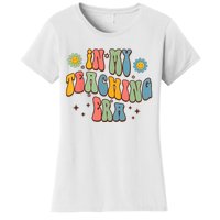 In My Teaching Era State Testing Retro Groovy Teacher Women's T-Shirt