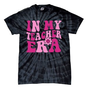 In My Teacher Era Groovy Pink Teacher Tie-Dye T-Shirt