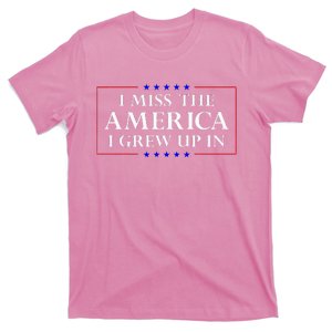 I Miss The America I Grew Up In American Flag T-Shirt