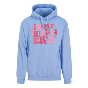 In My Thirties Era Thirtieth Birthday Funny Birthday Unisex Surf Hoodie