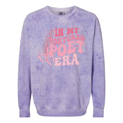 In My Tortured Era Colorblast Crewneck Sweatshirt