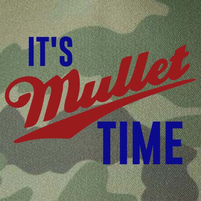 It’s Mullet Time, Funny Redneck Mullet Legacy Tie Dye Trucker Hat