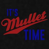 It’s Mullet Time, Funny Redneck Mullet Ladies PosiCharge Tri-Blend Wicking Tank