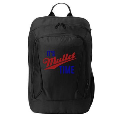 It’s Mullet Time, Funny Redneck Mullet City Backpack