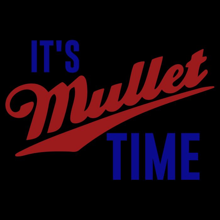 It’s Mullet Time, Funny Redneck Mullet Toddler Hoodie