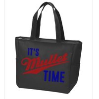 It’s Mullet Time, Funny Redneck Mullet Zip Tote Bag