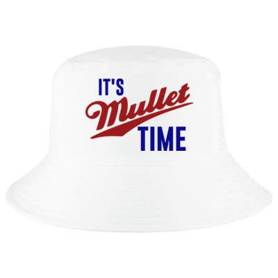 It’s Mullet Time, Funny Redneck Mullet Cool Comfort Performance Bucket Hat