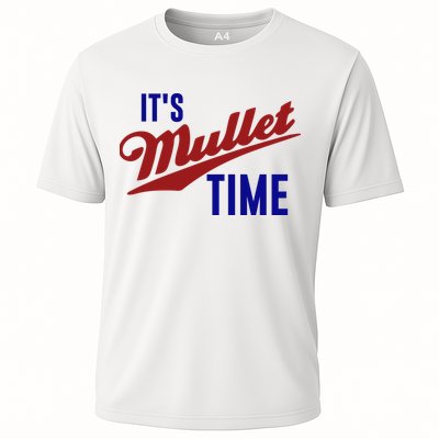 It’s Mullet Time, Funny Redneck Mullet Performance Shirt