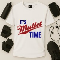 It’s Mullet Time, Funny Redneck Mullet Performance Shirt