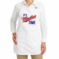 It’s Mullet Time, Funny Redneck Mullet Apron