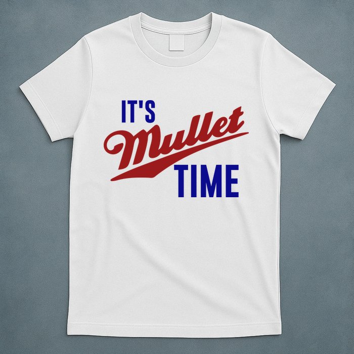 It’s Mullet Time, Funny Redneck Mullet T-Shirt