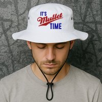 It’s Mullet Time, Funny Redneck Mullet Bucket Hat