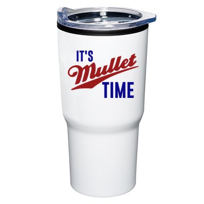 It’s Mullet Time, Funny Redneck Mullet Tumbler